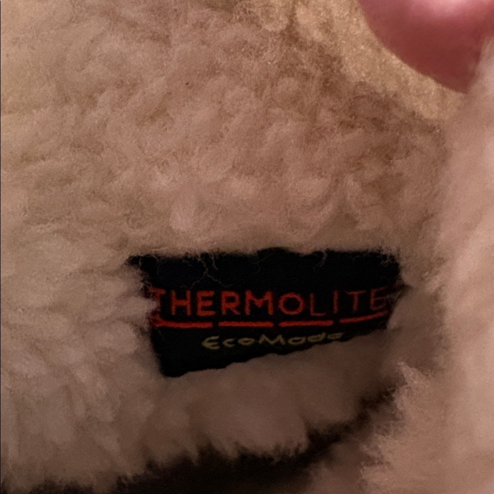 Cat & Jack Tan and Black Thermolite  Snow Boots - Picture 9 of 10